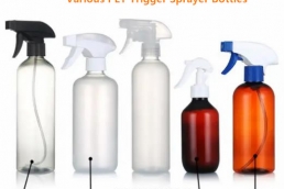 Various PET / HDPE Trigger Sprayer Bottle 500ML 600ml 650ml 1000ML