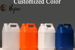 Wholesale 1 Gallon 5 Gallon White HDPE Plastic Bottles Chemical liquid bottles