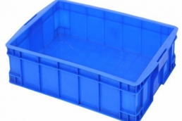 Fish Box 640*430*110 Mm Recyclable Sea Food Fish Storage Long Plastic Box