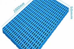 1000*600*50 Mm Plastic Moisture-proof Warehouse Pad Plastic Slatted Floor For Sale